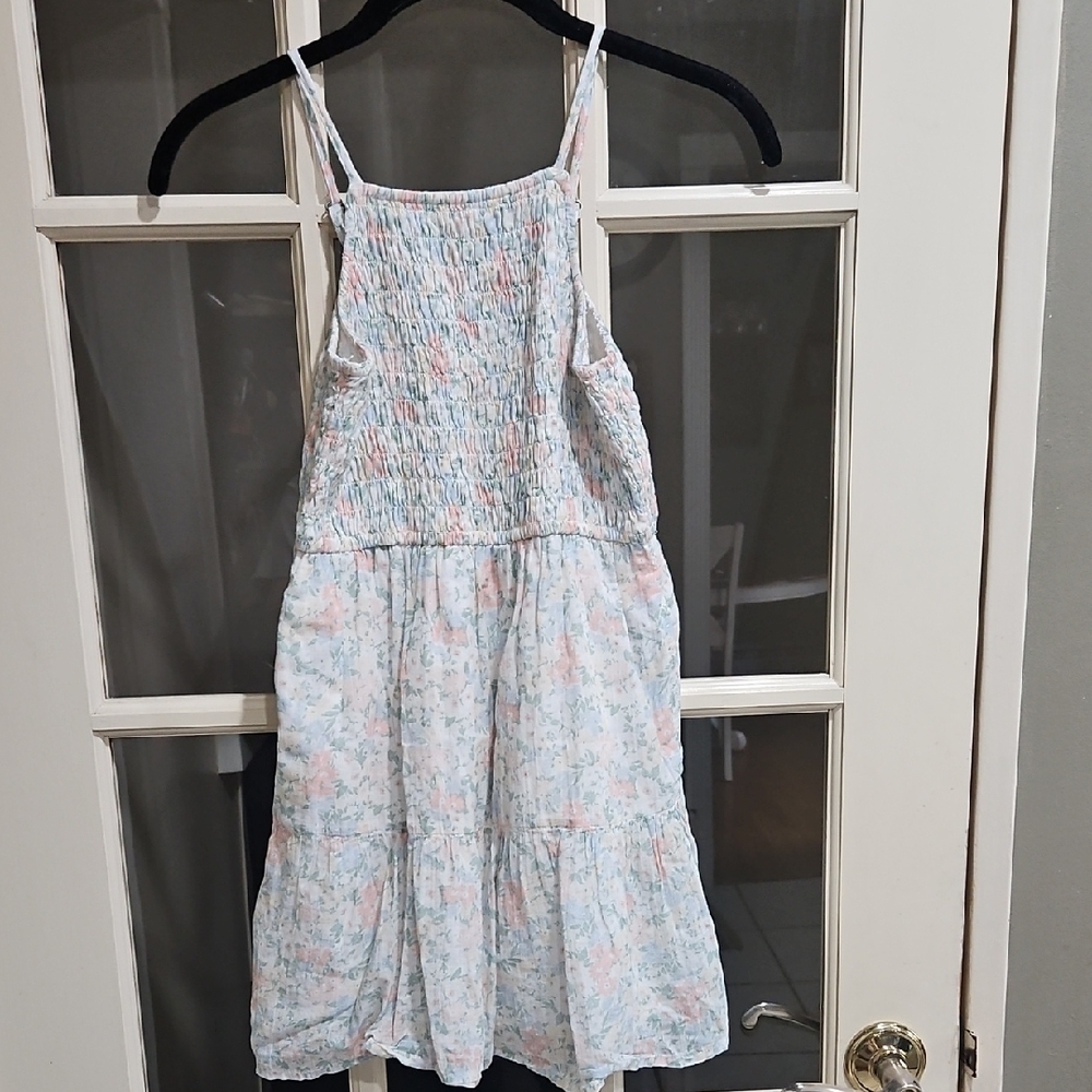 Abercrombie Kids Casual Dress in Soft Blue and Pink